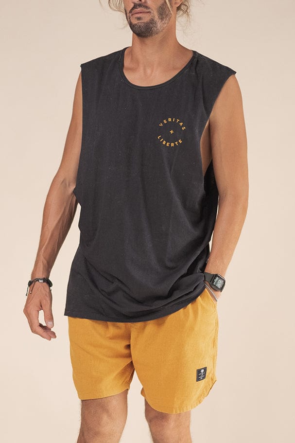 Lvm + - Mens Muscle Tank - VERITAS & LIBERTE