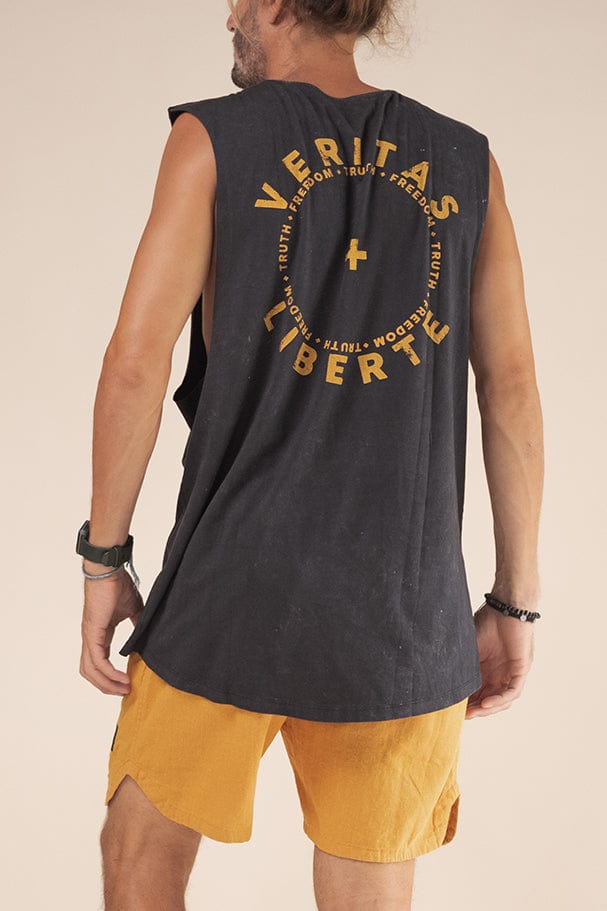 Lvm + - Mens Muscle Tank - VERITAS & LIBERTE