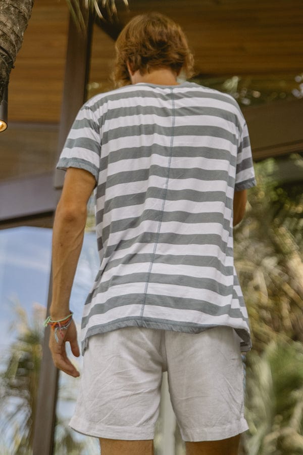 Copy of Cali Stripe Tee - Man T-Shirt - LOST IN PARADISE