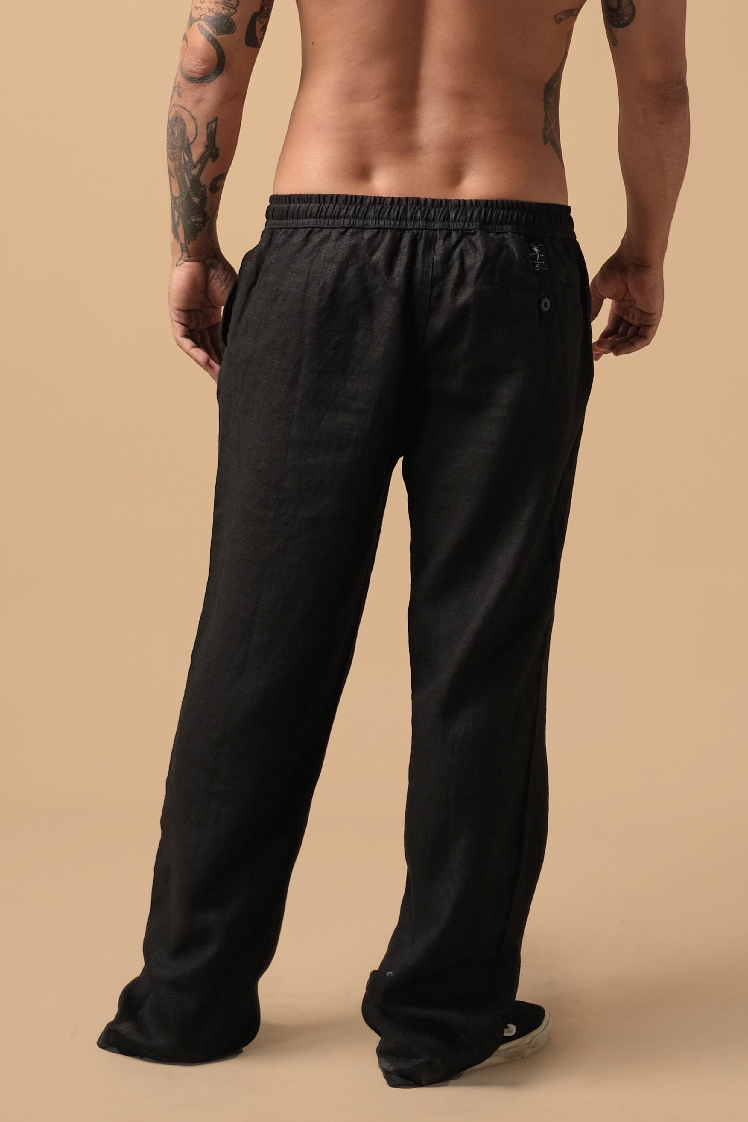 Linen Pant - Mens Long Pants - LOST IN PARADISE