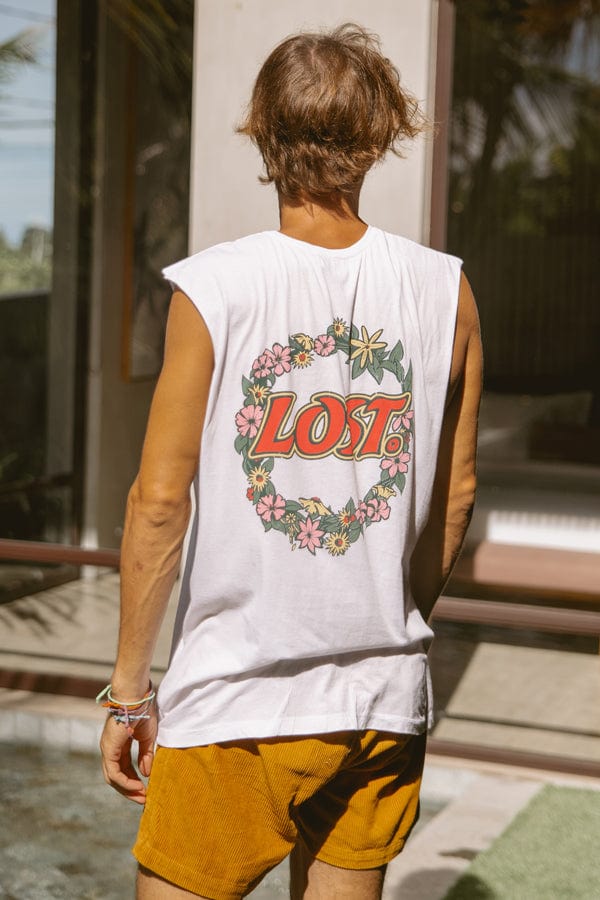 Sm Lost Wreath - Man Singlet - LOST IN PARADISE