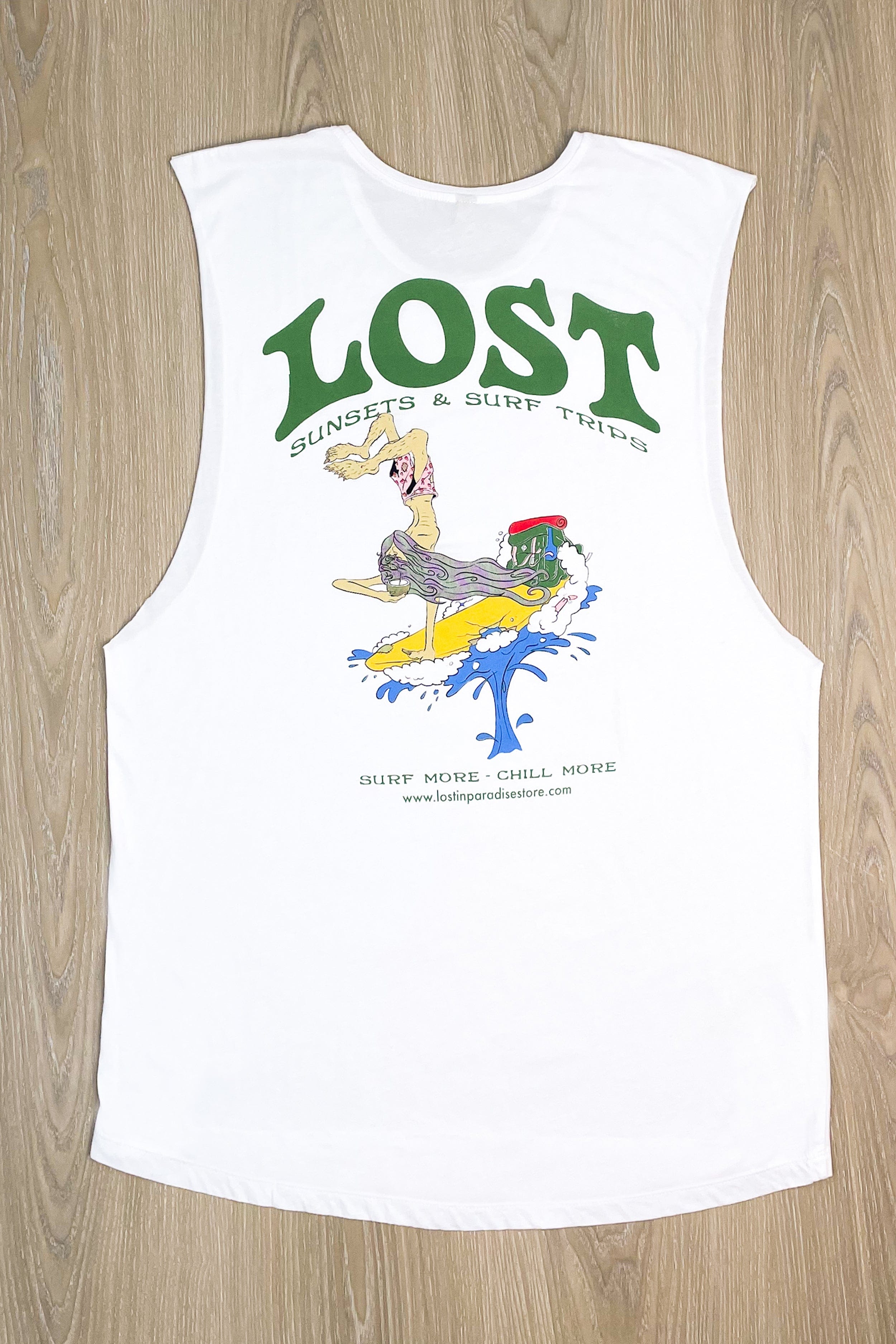 Sm Surf Trips - Man Singlet - LOST IN PARADISE