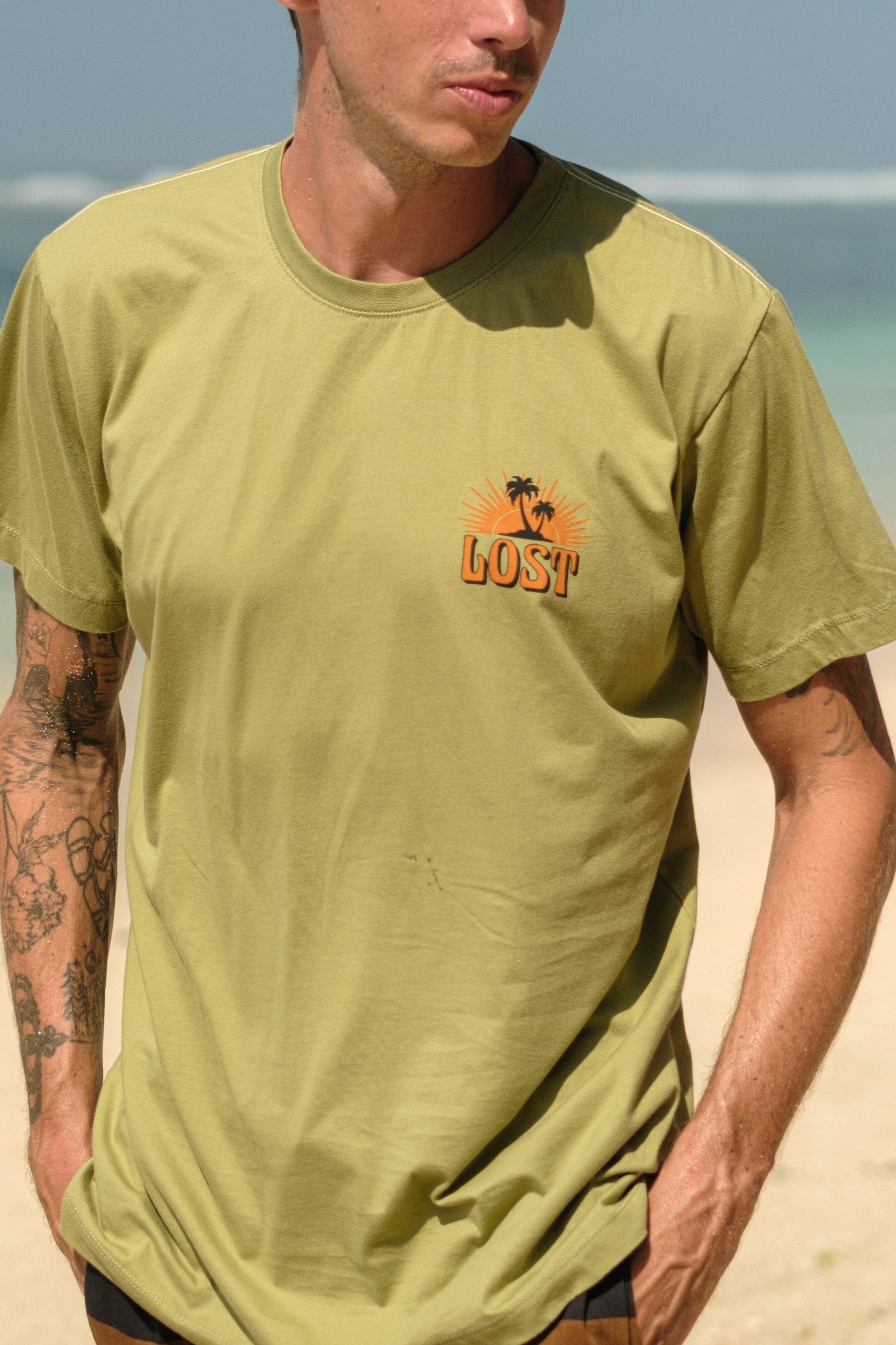 Ts Living Free - Man T-Shirt - LOST IN PARADISE