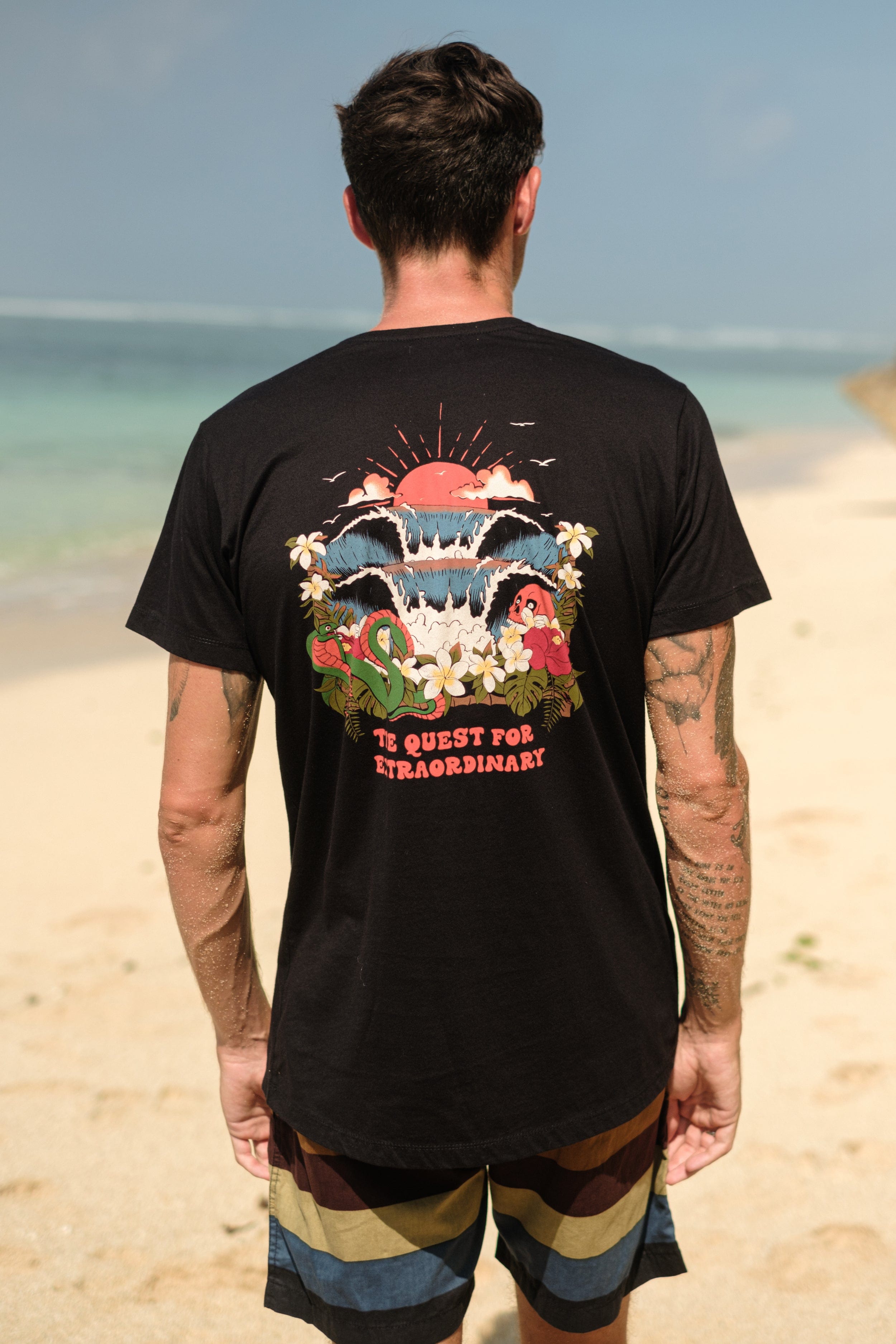 Ts Quest - Man T-Shirt - LOST IN PARADISE