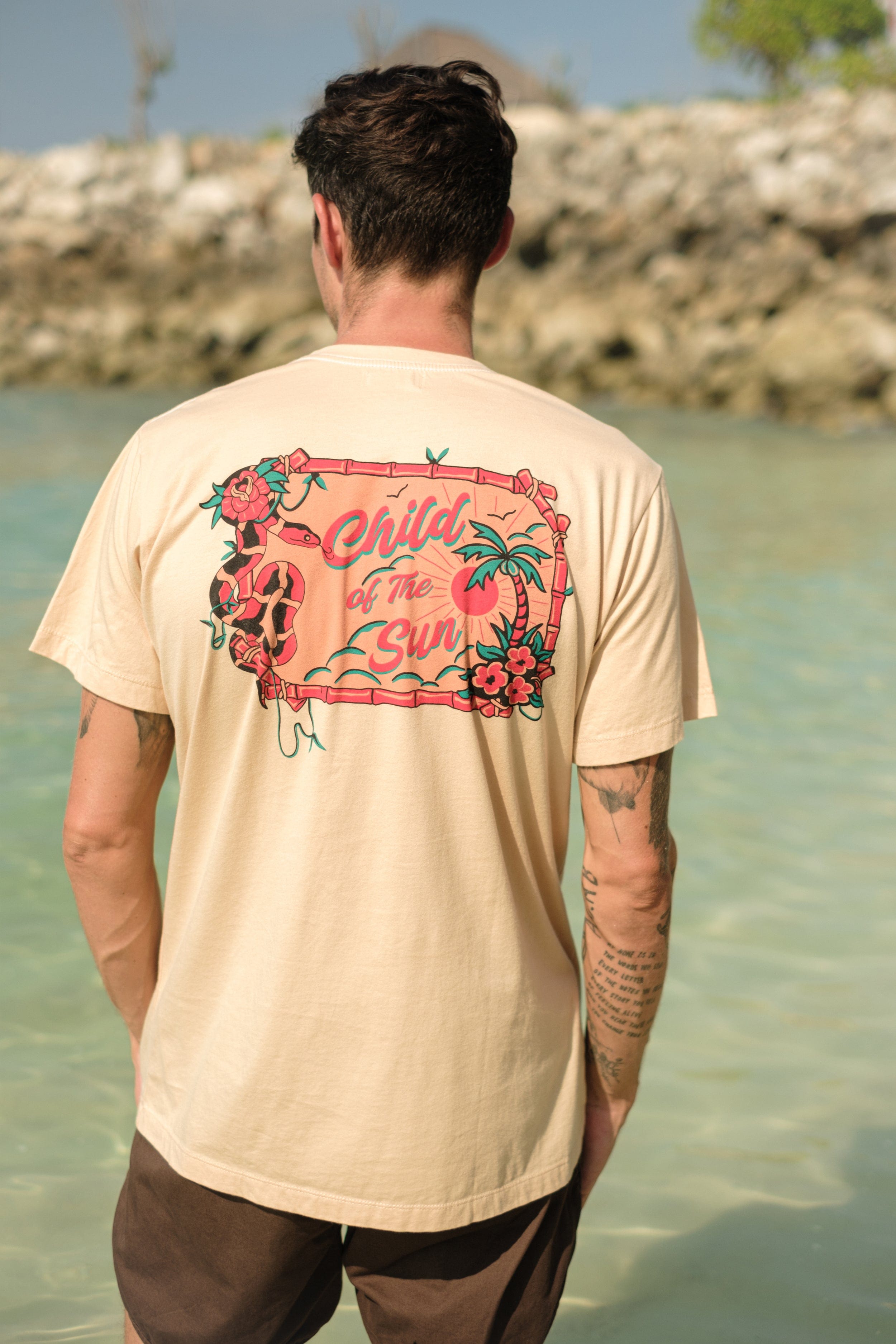 Ts Sun Child - Man T-Shirt - LOST IN PARADISE