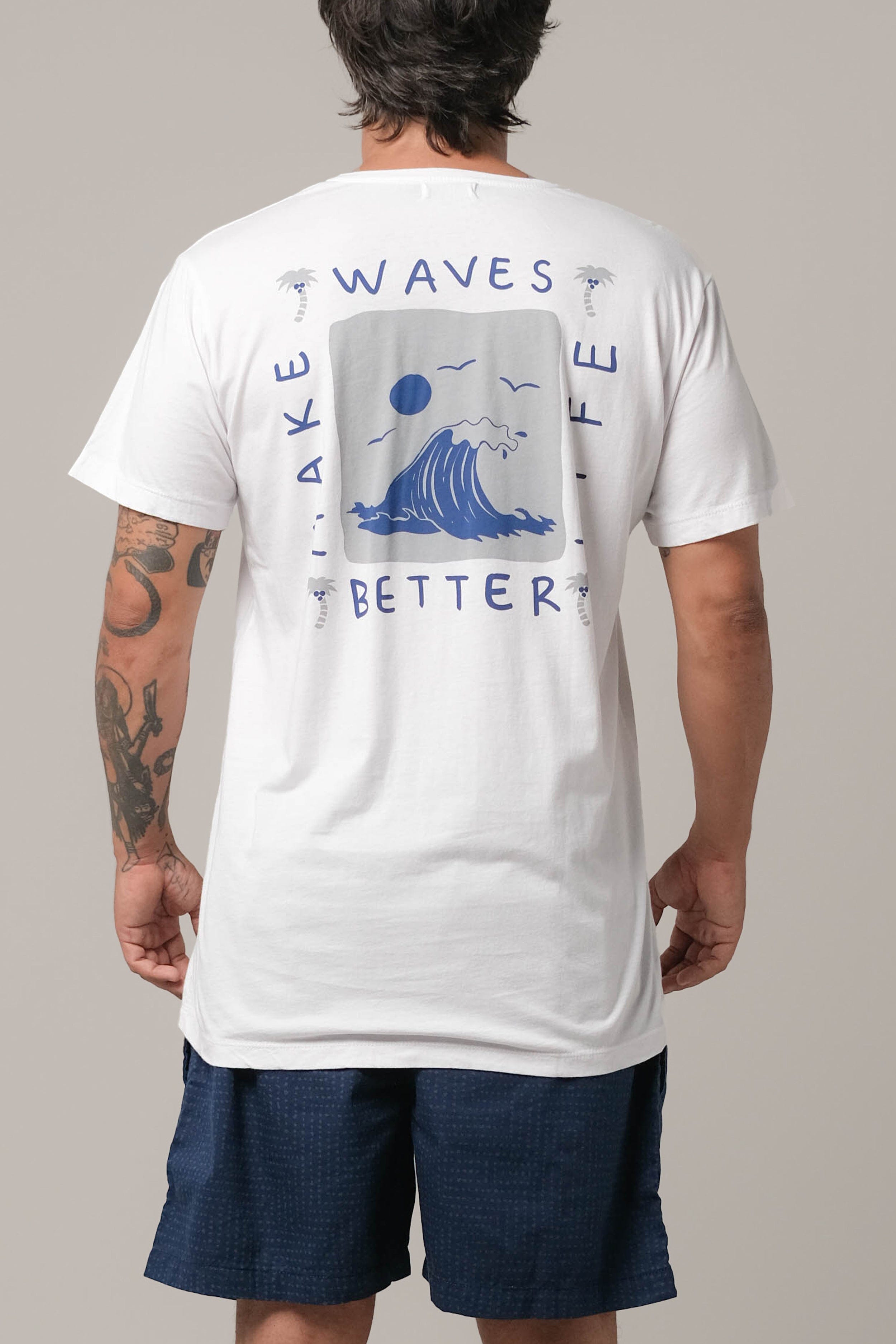 Ts Waves - Man T-Shirt - LOST IN PARADISE