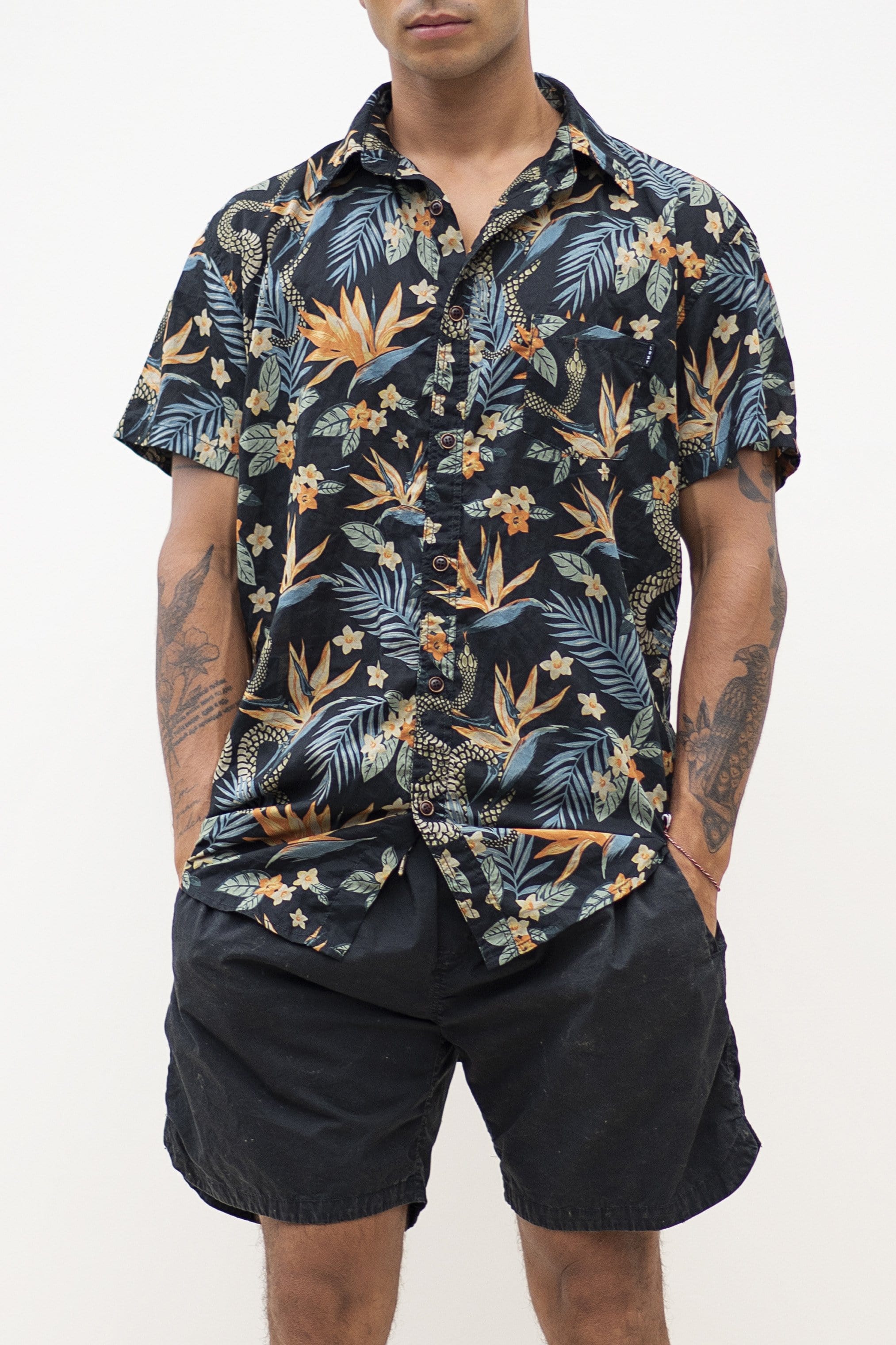 Troposnake Shirt - Man Shirt - LOST IN PARADISE