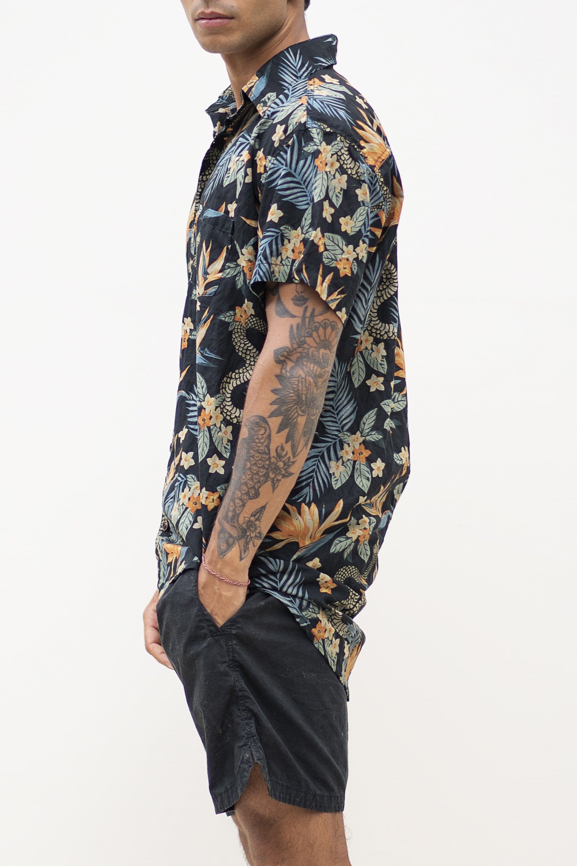 Troposnake Shirt - Man Shirt - LOST IN PARADISE