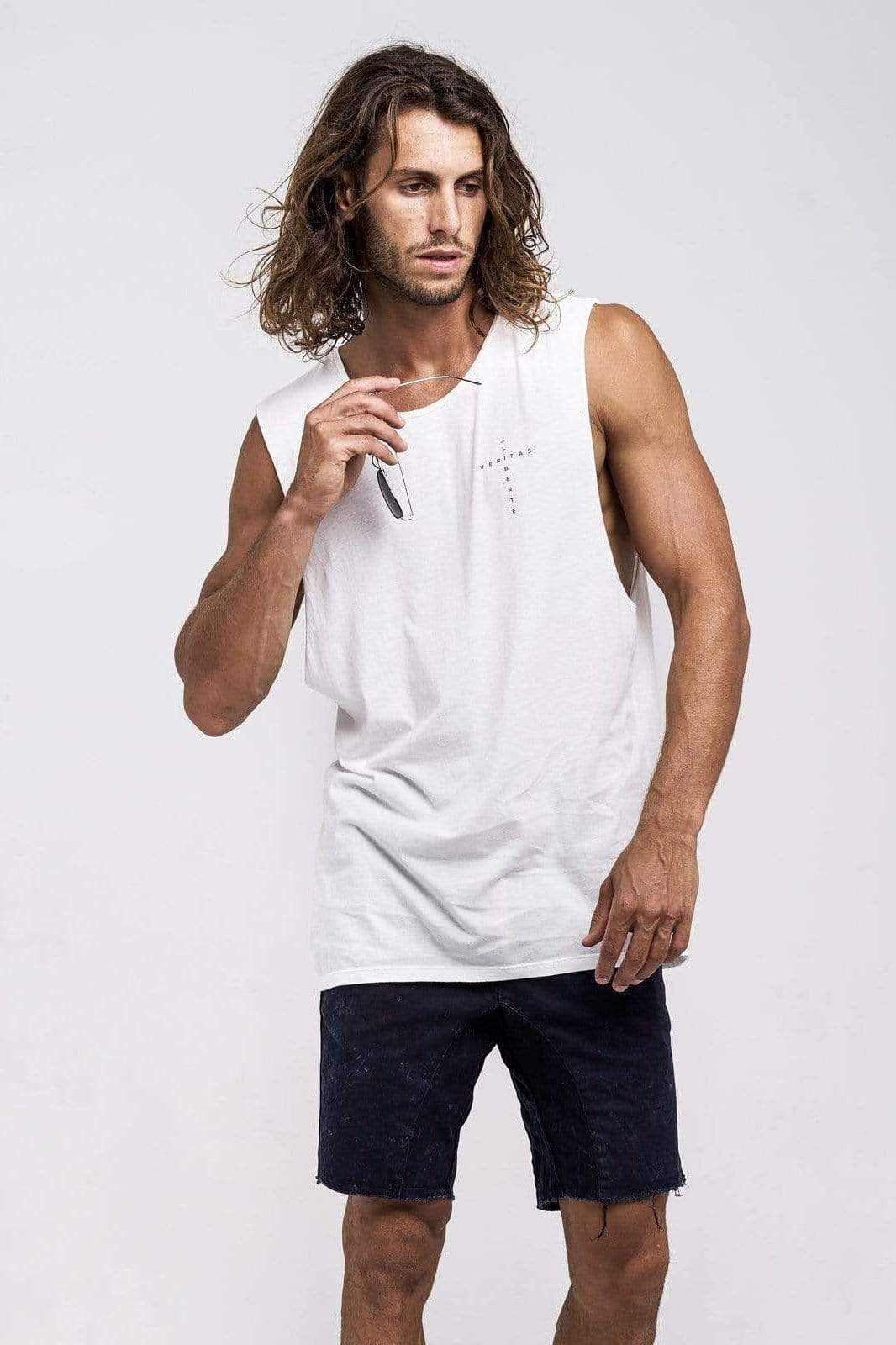 Lvm Imagination Reality - Mens Muscle Tank - VERITAS & LIBERTE