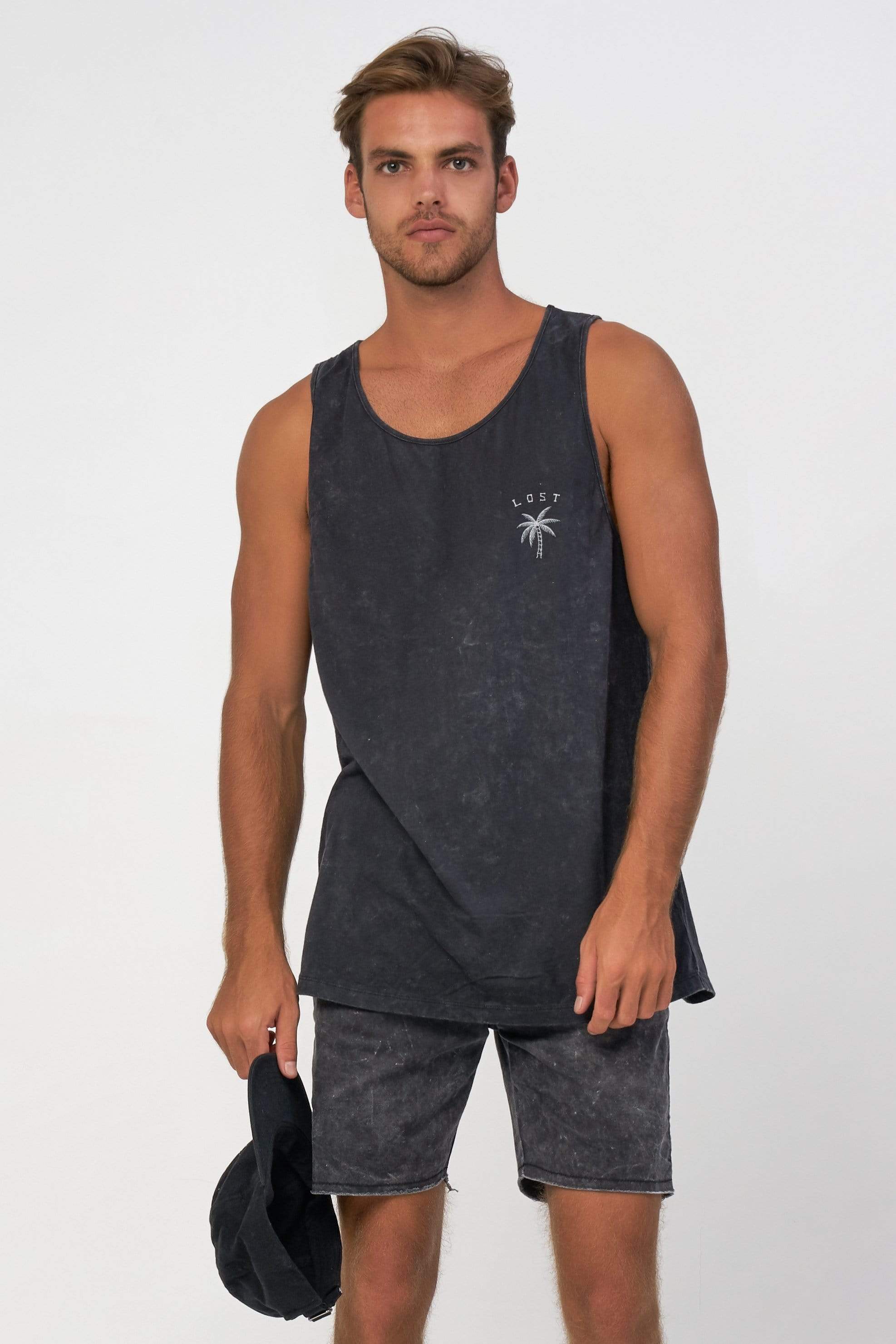 Wholesale Sing Lost Yeew - Man Singlet - LOST IN PARADISE