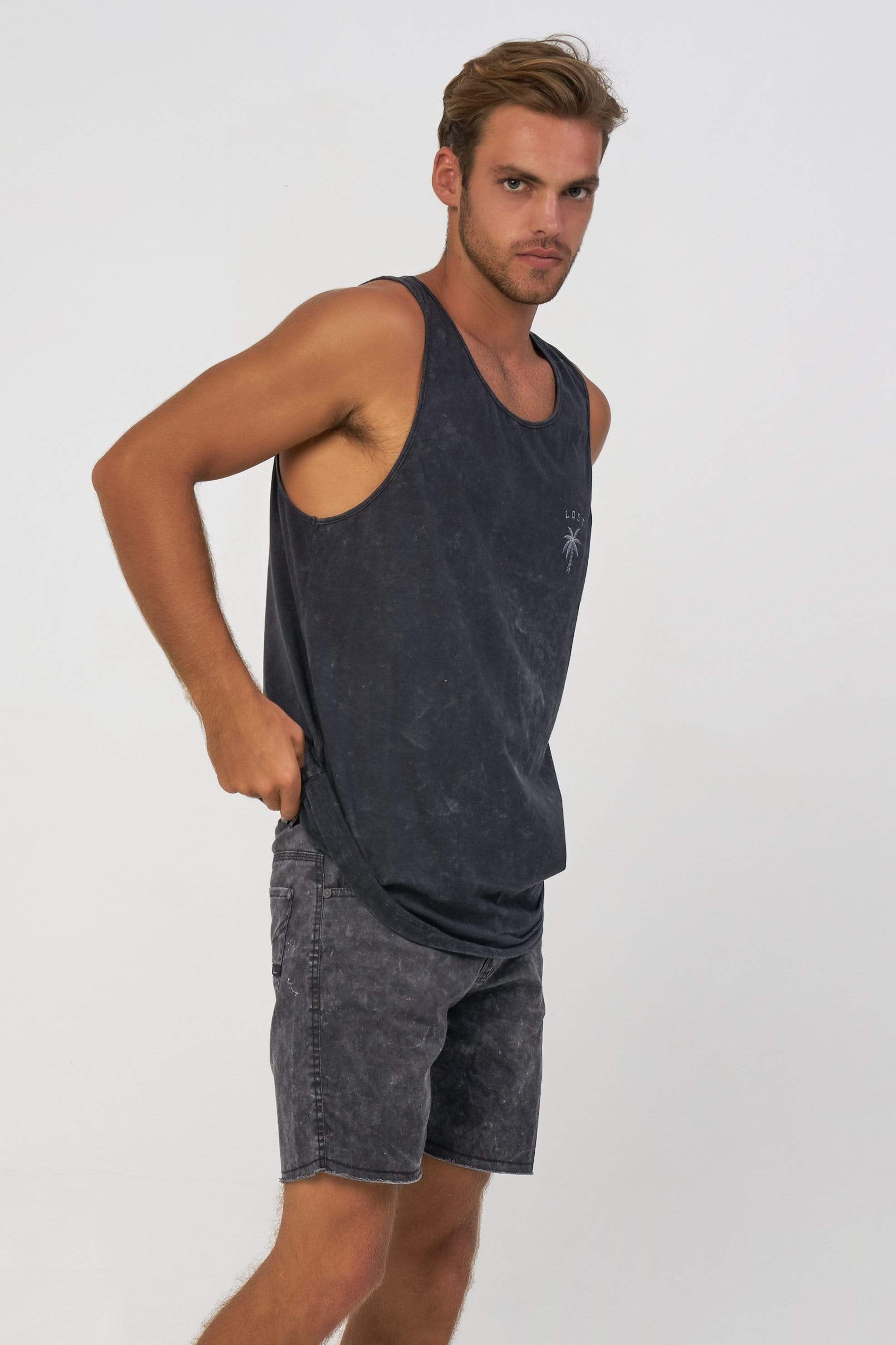 Wholesale Sing Lost Yeew - Man Singlet - LOST IN PARADISE