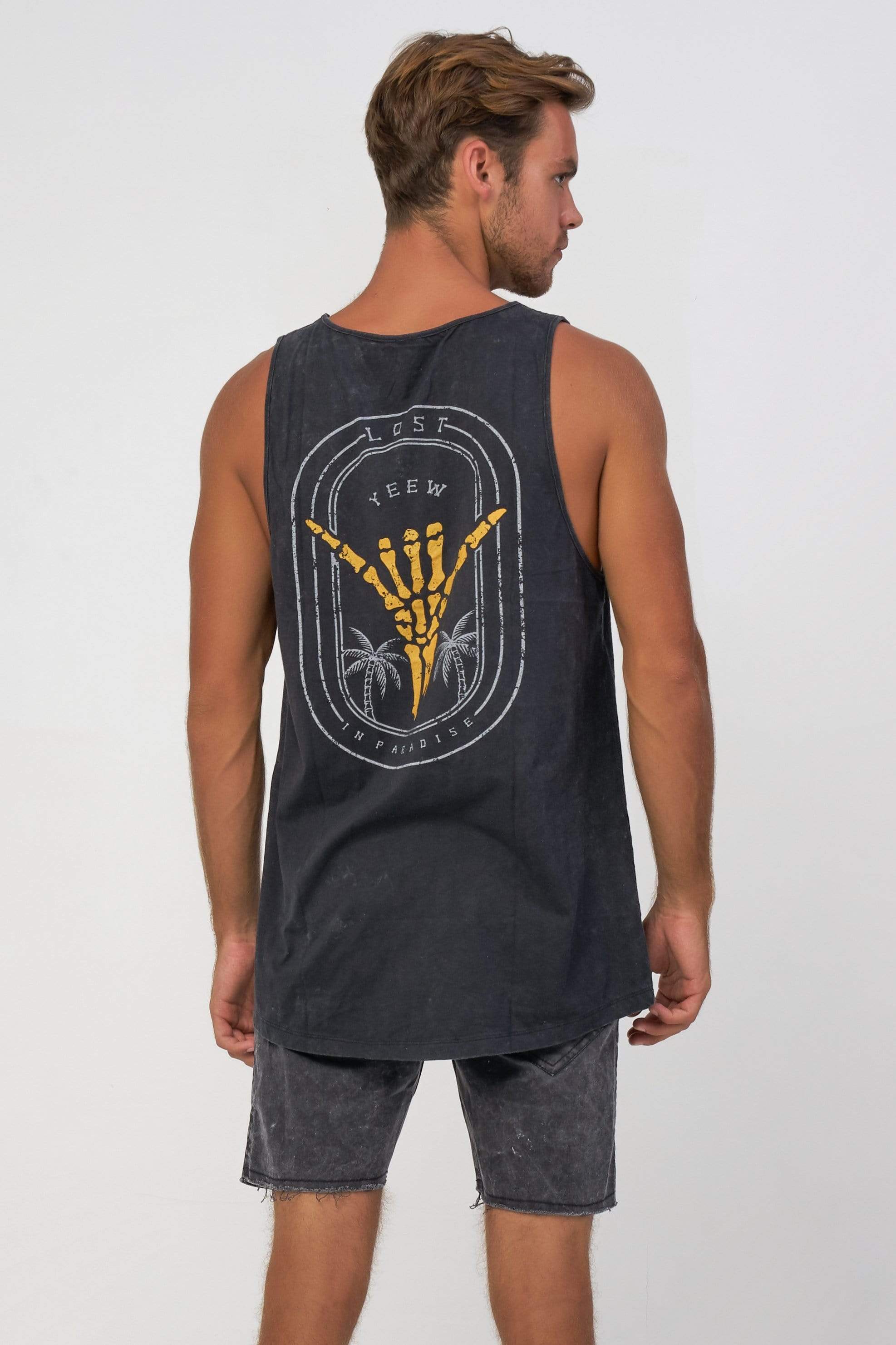 Wholesale Sing Lost Yeew - Man Singlet - LOST IN PARADISE