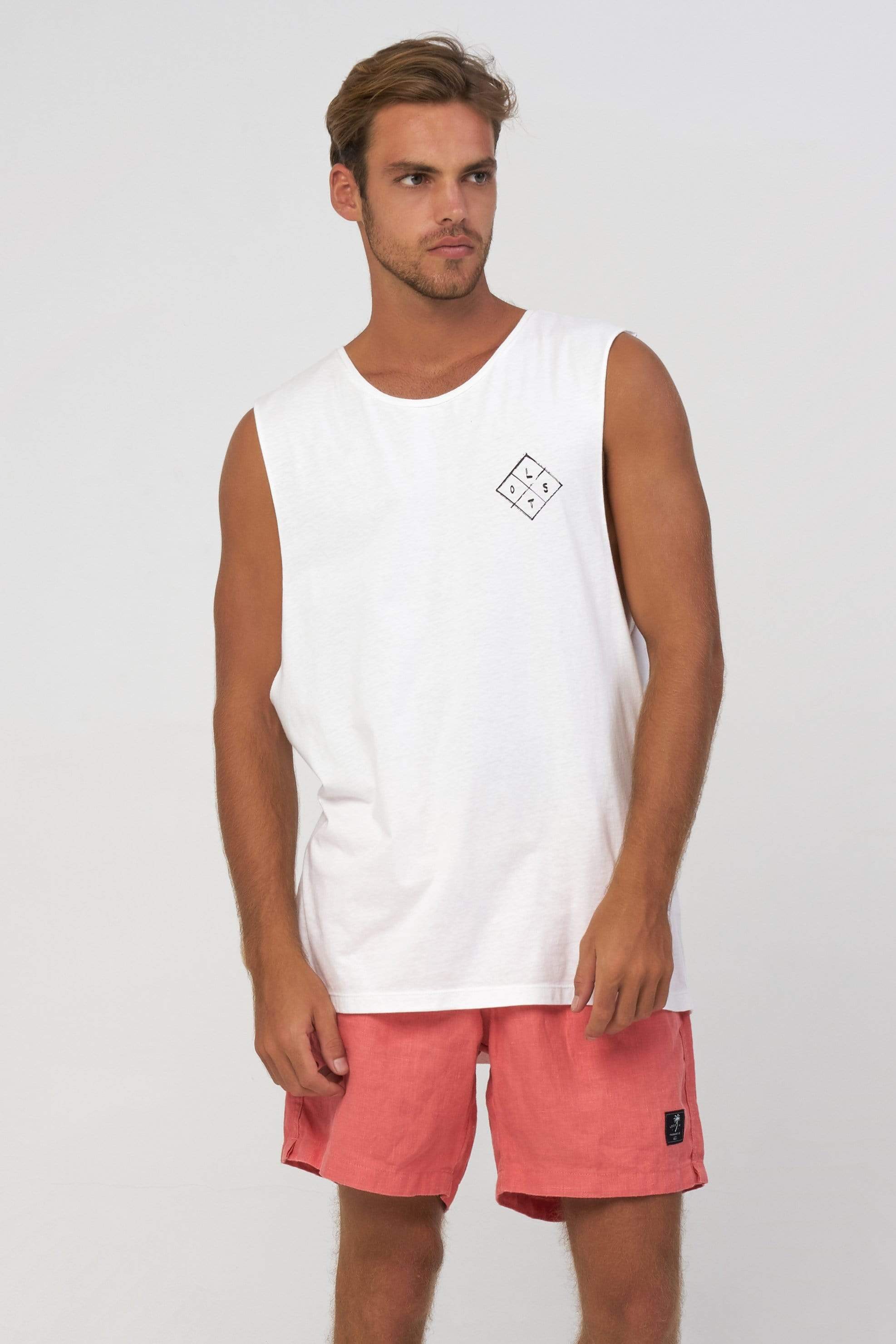 Sm Lost Diamond - Mens Muscle Tank - LOST IN PARADISE