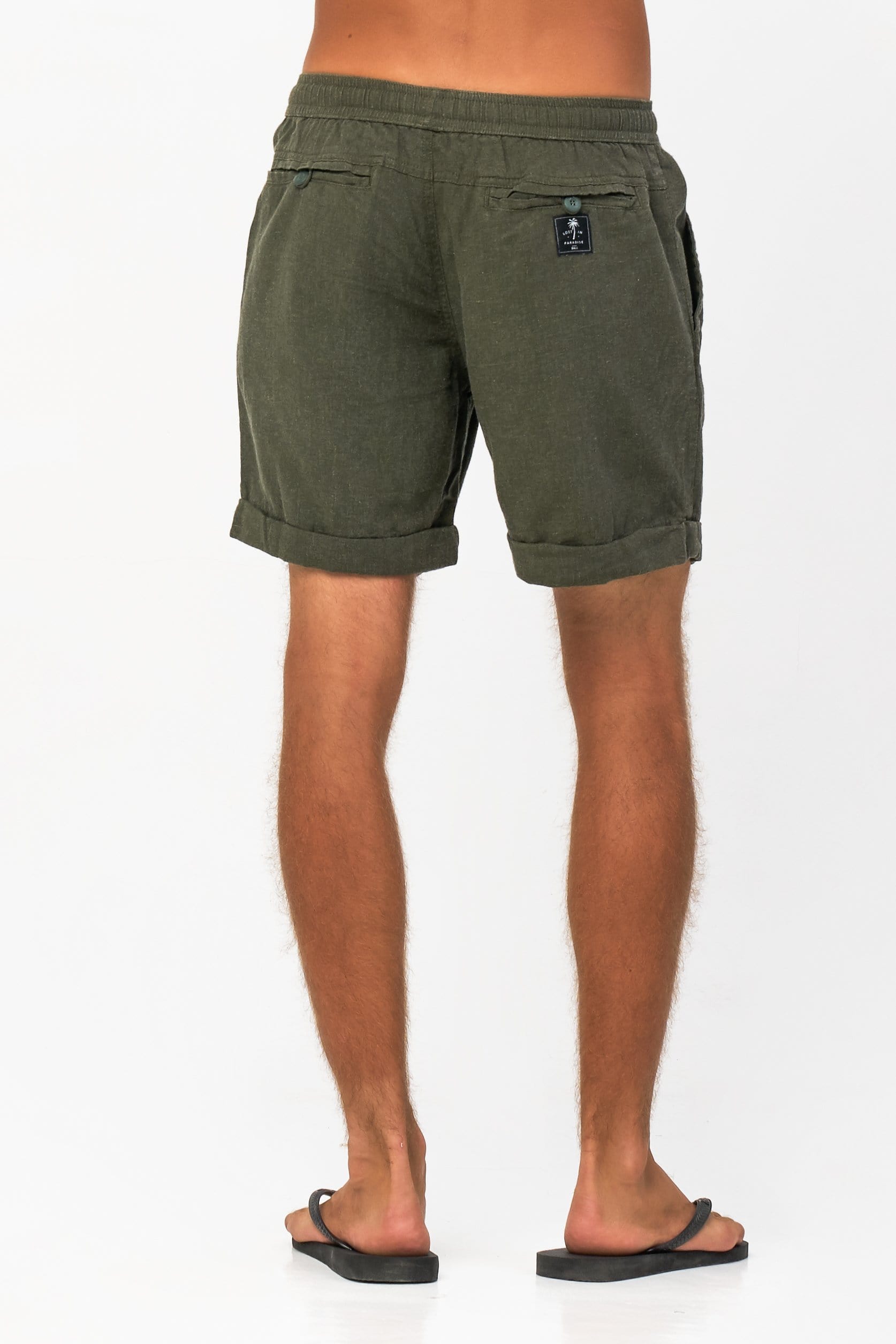 Linen Short - Man Short - LOST IN PARADISE