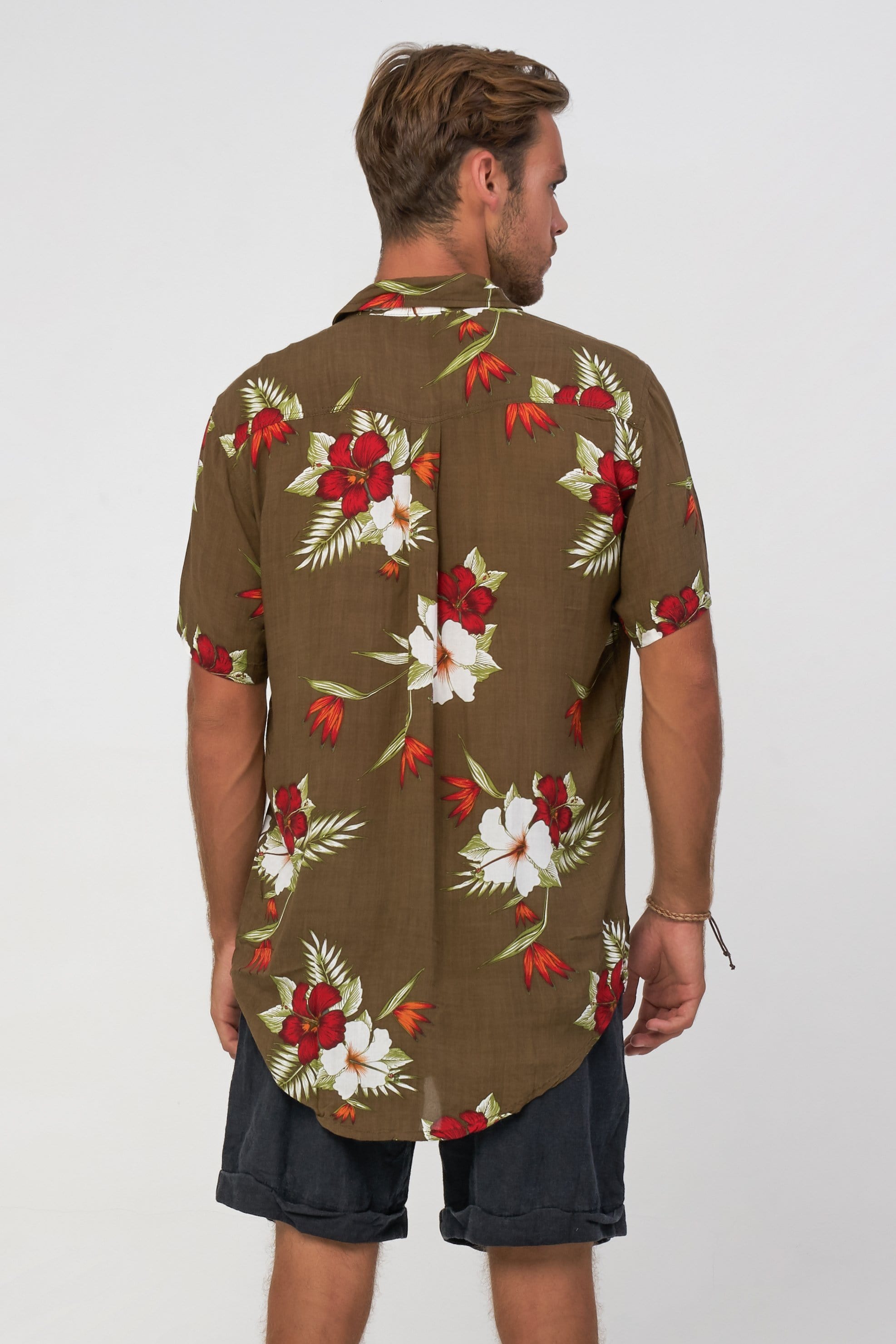 Hibiscus Shirt - Man Shirt - LOST IN PARADISE