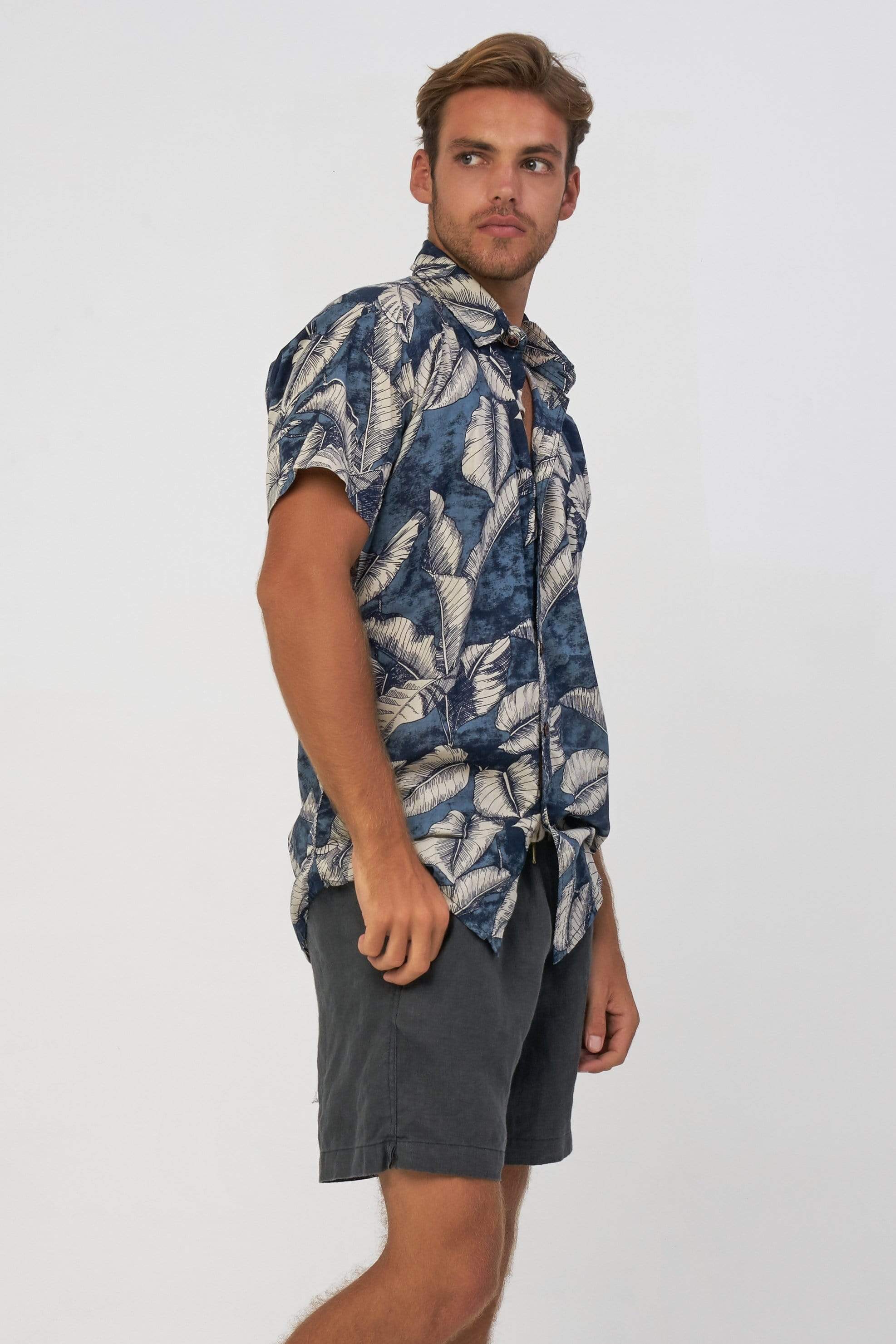 Jungle Leaf Shirt - Man Shirt - LOST IN PARADISE