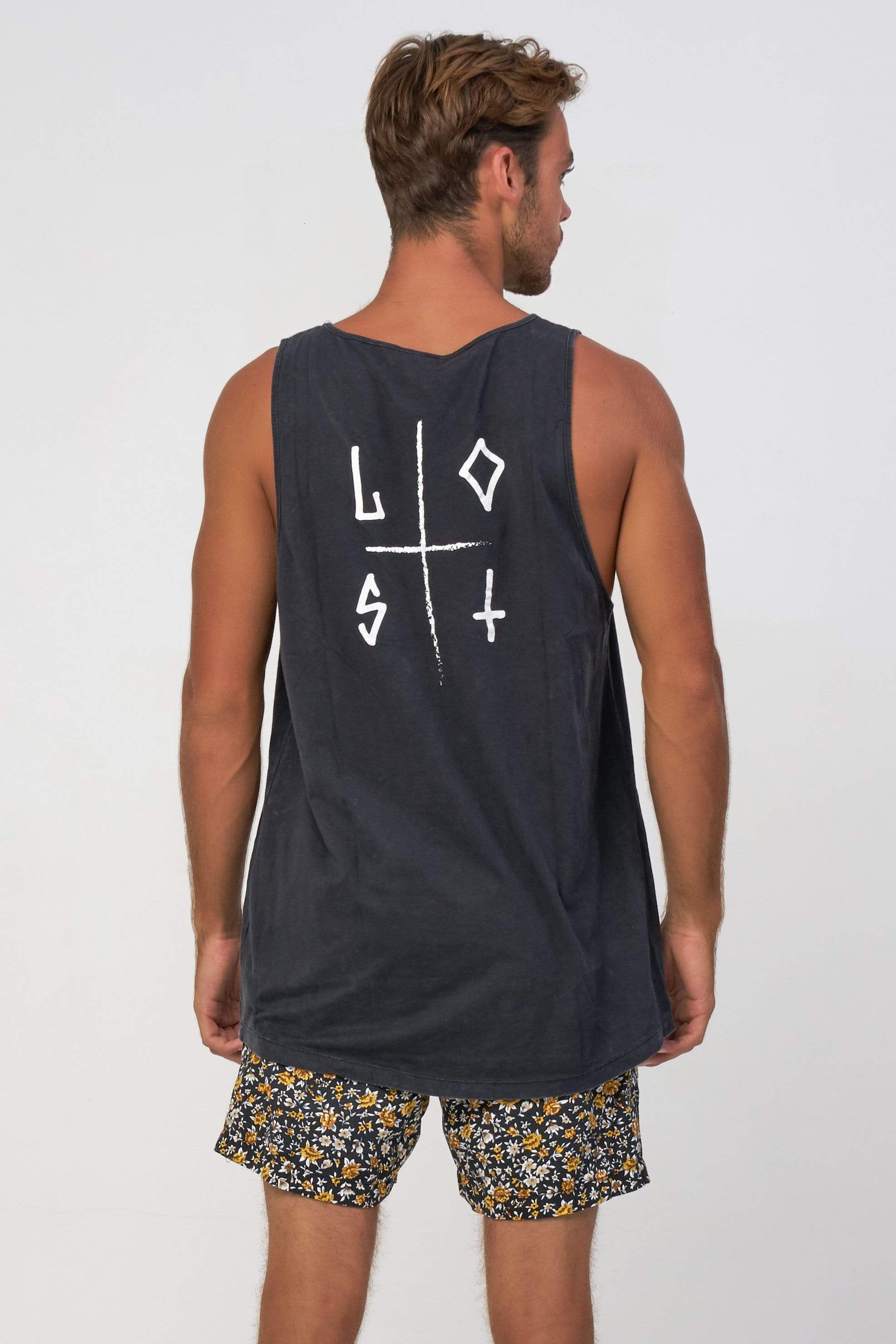 Sing Lost Retro - Man Singlet - LOST IN PARADISE