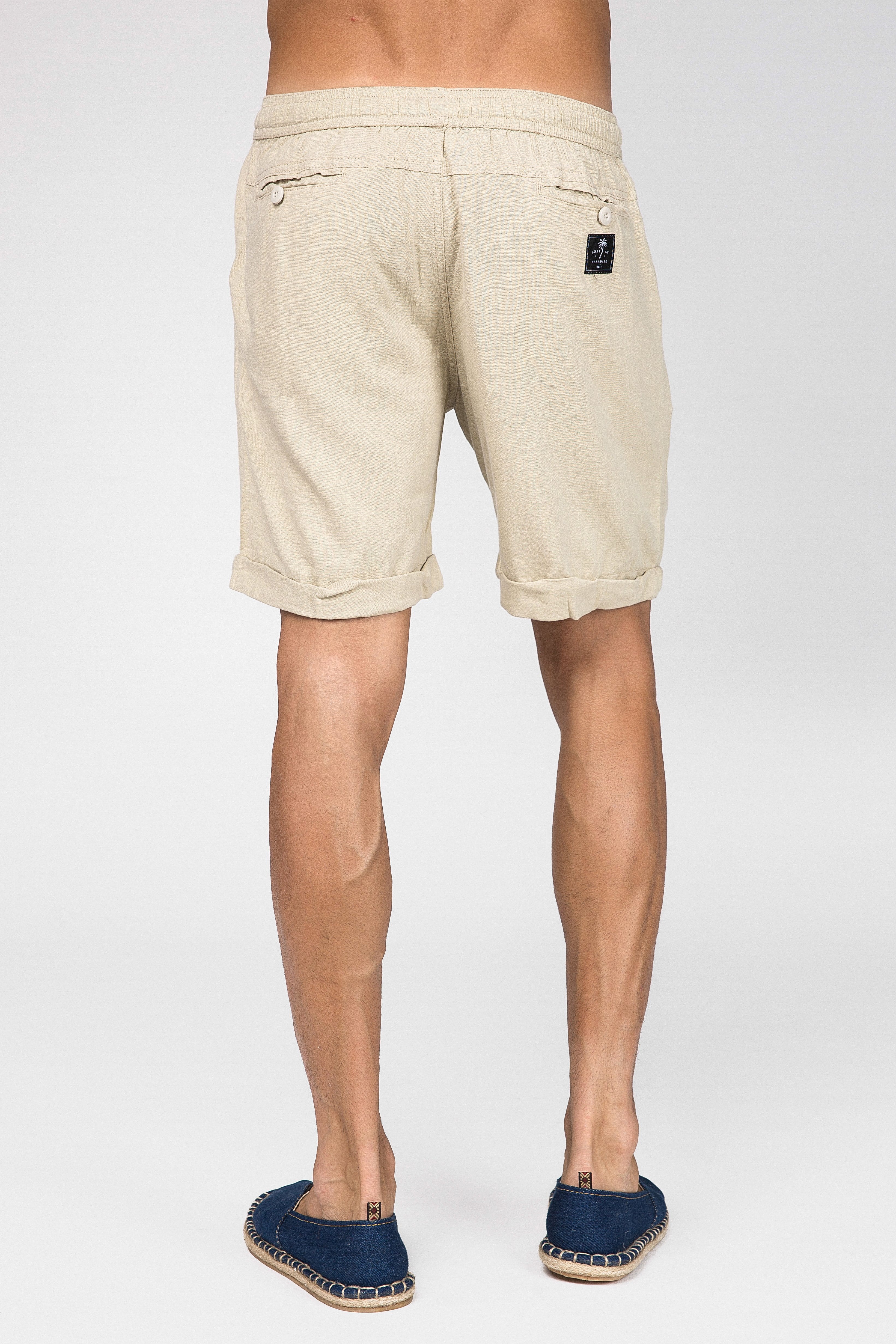 Linen Short - Man Short - LOST IN PARADISE