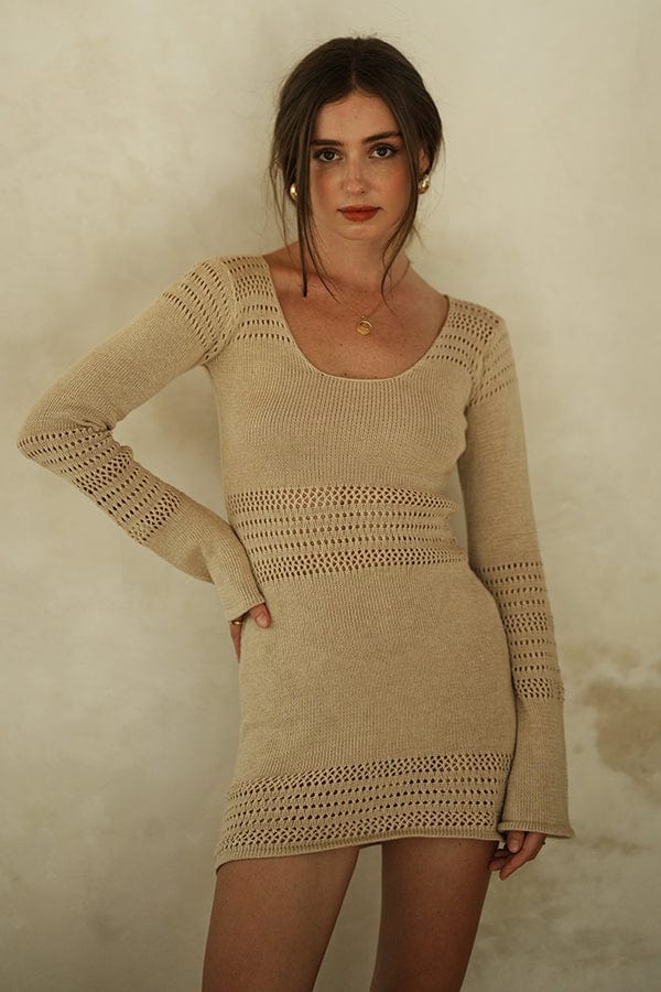 Wholesale Sharon Knit Dress - Dress - LOST IN PARADISE